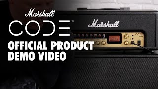 Marshall CODE Series  Official Product Demo Video  Marshall [upl. by Debora818]