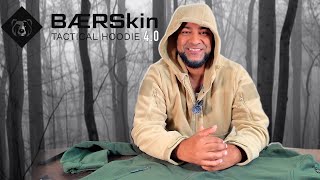 BAERSkin Tactical Hoodie 40 Stone amp Green [upl. by Refiffej]