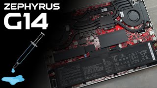 Asus G14 Repaste Guide [upl. by Urien]