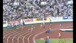 1983 World Champs 4x100m Relay Final women [upl. by Sucramad]