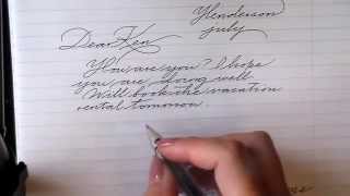 Tips for improving cursive writing [upl. by Ahseik]