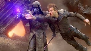 Star Lord quotDance Off Broquot Battle of Xandar Scene  Guardians of the Galaxy 2014 IMAX Movie CLIP HD [upl. by Ariet]