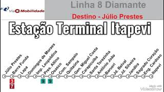 Estação Terminal Itapevi [upl. by Acirem]