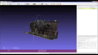 3D Laser Scanning  Meshing Point Clouds in Meshlab [upl. by Donnelly]