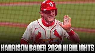 Harrison Bader 2020 Highlights [upl. by Cirdec]