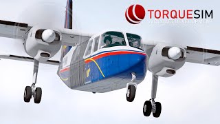 TorqueSim BN2 Islander [upl. by Nils]