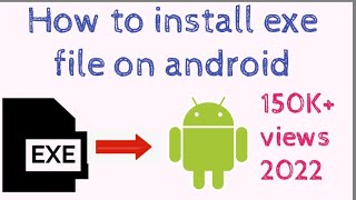 how to install exe apps on android [upl. by Bonney]