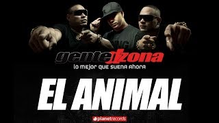 GENTE DE ZONA  El Animal Lyric Video [upl. by Esme]