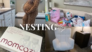 Packing Hospital Bag  Mom Tips  Unboxing Registry Gifts  Cleaning  MORE [upl. by Snehpets239]