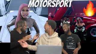 Migos Nicki Minaj Cardi B  MotorSport Official Video Reaction [upl. by Carla]