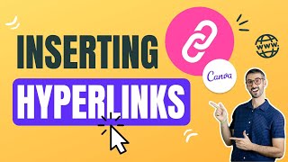 Canva Tutorial Inserting Hyperlinks in your Designs [upl. by Oiromed]