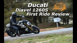 2019 Ducati Diavel 1260S First Ride Review 4K [upl. by Ameline356]