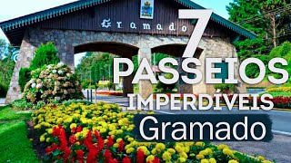 Conheça 7 PASSEIOS imperdíveis em GRAMADO  RS [upl. by Hwang]