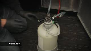 How To Clean Beer Lines with a Cleaning Keg [upl. by Karsten72]