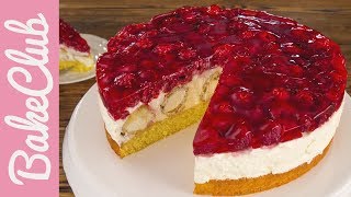 WindbeutelTorte mit Himbeeren  BakeClub [upl. by Caesaria]