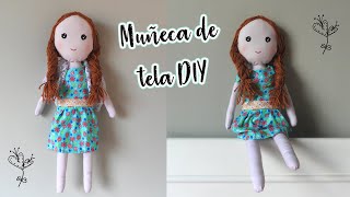 COMO HACER UNA MUÑECA DE TELA👧 MANUALIDADES DIY [upl. by Tobin]