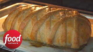 How to Make Holiday Beef Wellington  Food Network [upl. by Ramedlab]