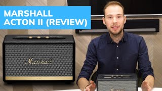 Marshall Acton II with Google Assistant The Retro Bluetooth Speaker review [upl. by Red958]