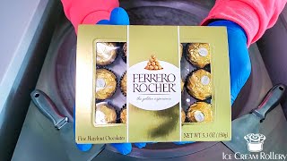 Ice Cream Rolls  Ferrero Rocher  Asmr [upl. by Aisenet]