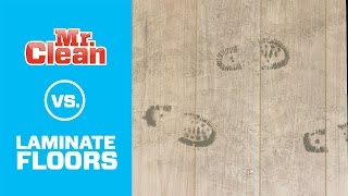 How to Clean Laminate Floors  Mr Clean® [upl. by Araik]