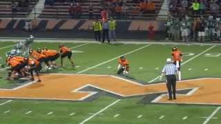 High School Longest Field Goal 58 yards Massillon Tigers Football [upl. by Groh]