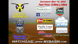 HENLEY HORNETS vs MAZAMA VIKINGS SOFTBALL MAY 14 2022 [upl. by Iggem]