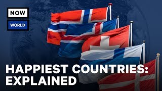 Happiest Countries In The World Explained  NowThis World [upl. by Caravette805]