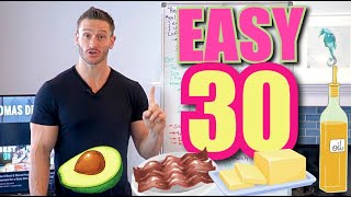 30Day EASY Keto Challenge Full Meal Plan to Follow [upl. by Schumer]