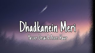 Dhadkanein Meri Lyrics  Yasser Desai amp Asees Kaur [upl. by Koval]