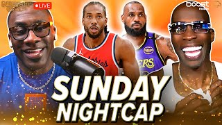 Unc amp Ocho react to LeBron amp Lakers beating the Clippers  did Roach get robbed vs Tank  Nightcap [upl. by Naihtsirc]