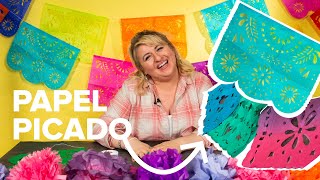 DIY Papel Picado Mexican Perforated Paper [upl. by Notfa]