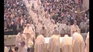 Ordination Mass  Opening Procession [upl. by Namqul]