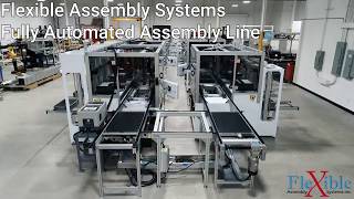 Fully Automated Assembly Line  Flexible Assembly Systems [upl. by Tierza]