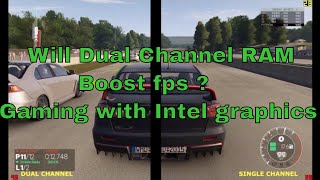 2 x 8GB vs 1 x 16GB  single vs dual channel ram  Gaming benchmarks  HD graphics 630 [upl. by Box134]