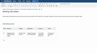 Edit Table Rows  Learn Atlassian Confluence 12 [upl. by Pollux]