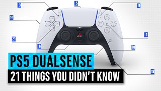 PS5 DualSense  21 Things You Didnt Know about the PlayStation 5 Controller [upl. by Eelhsa510]