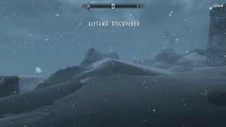 Skyrim  Alftand Glacial Ruins No Commentary [upl. by Eylk]