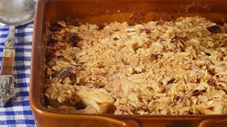 Apple Crisp Recipe Demonstration  Joyofbakingcom [upl. by Jegar997]