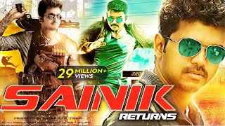 Sainik Returns  South Dubbed Hindi Movie  Vijay Nayanthara [upl. by Fiden]