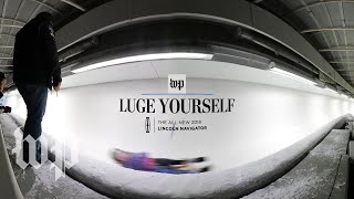 Luge Yourself A firstperson view down an Olympic track [upl. by Langdon]