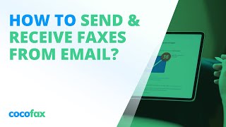 How to Send amp Receive Faxes from Email [upl. by Ikkela]