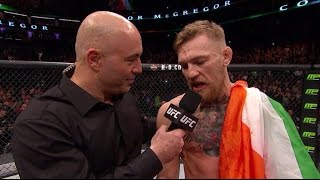 Fight Night Boston Conor McGregor and Jose Aldo Octagon Interviews [upl. by Rawna604]