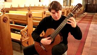 J S Bach  Sarabande BWV 1002  Patrik Kleemola guitar [upl. by Anallise]