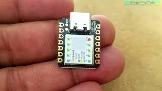 Seeeduino XIAO the Smallest Arduino Getting Started Tutorial Pinout specifications amp Arduino IDE [upl. by Aribold261]