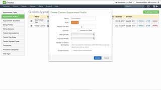 Training DrChrono Scheduling  How to Create an Appointment Profile [upl. by Gurolinick]