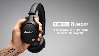 Marshall  Monitor Bluetooth Headphone  Full Overview [upl. by Amuwkuhc945]