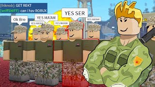 Noob VS Roblox Army [upl. by Zsazsa225]