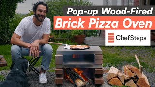 How to Build Your Own HighPerforming WoodFired Pizza Oven from Bricks [upl. by See733]