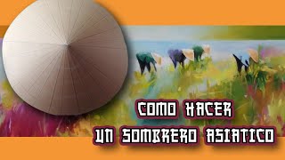 como hacer un sombrero chino [upl. by Wolfe]