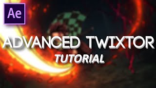 Advanced Smooth Twixtor  After Effects AMV Tutorial [upl. by Adnaloy]